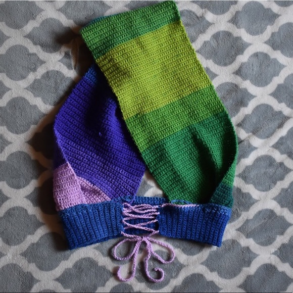 Handmade Wraparound Crochet Top - Picture 13 of 16